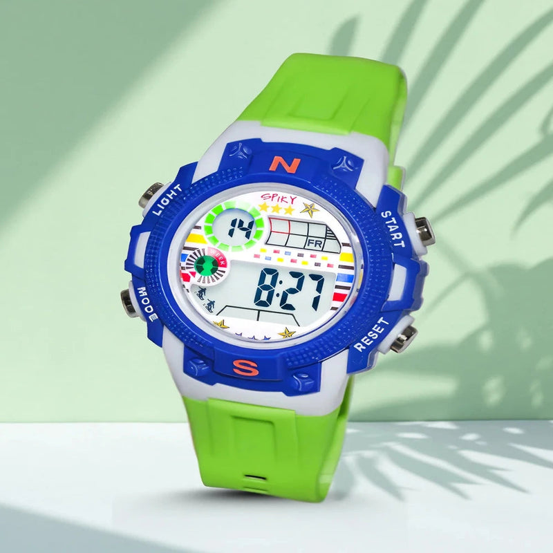 Spiky Spkeva20 Unique Round Digital Sports Watch