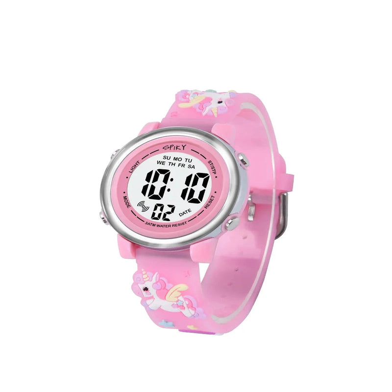 Spiky Spkeva27 Round Digital Watch For Kids