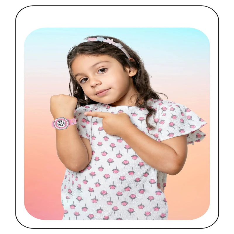 Spiky Spkeva27 Round Digital Watch For Kids