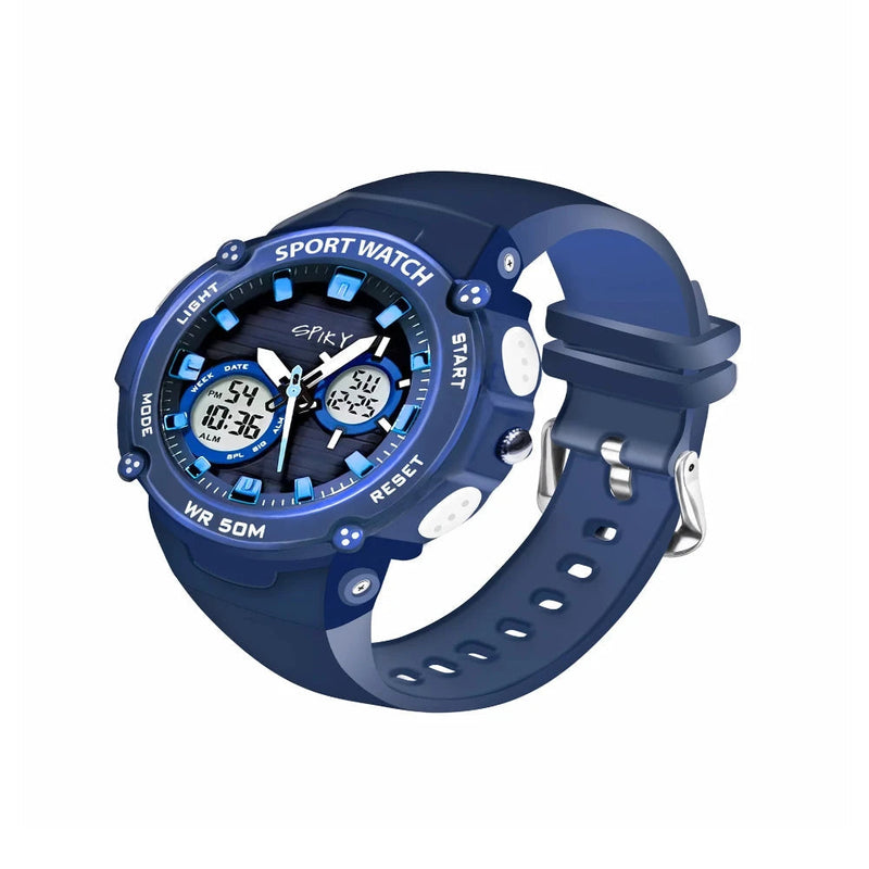 Spiky SPKEVA29 Round Multifunctional Digital Sports Watch
