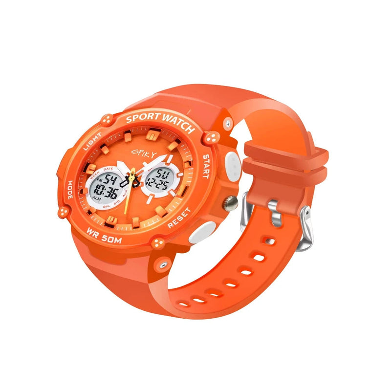 Spiky SPKEVA29 Round Multifunctional Digital Sports Watch