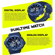 Spiky SPKEVA29 Round Multifunctional Digital Sports Watch