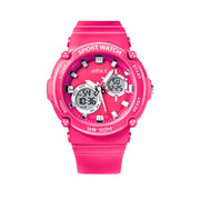 Spiky SPKEVA29 Round Multifunctional Digital Sports Watch