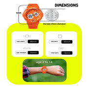Spiky SPKEVA29 Round Multifunctional Digital Sports Watch