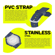 Spiky SPKEVA29 Round Multifunctional Digital Sports Watch