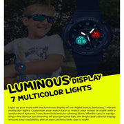 Spiky SPKEVA29 Round Multifunctional Digital Sports Watch
