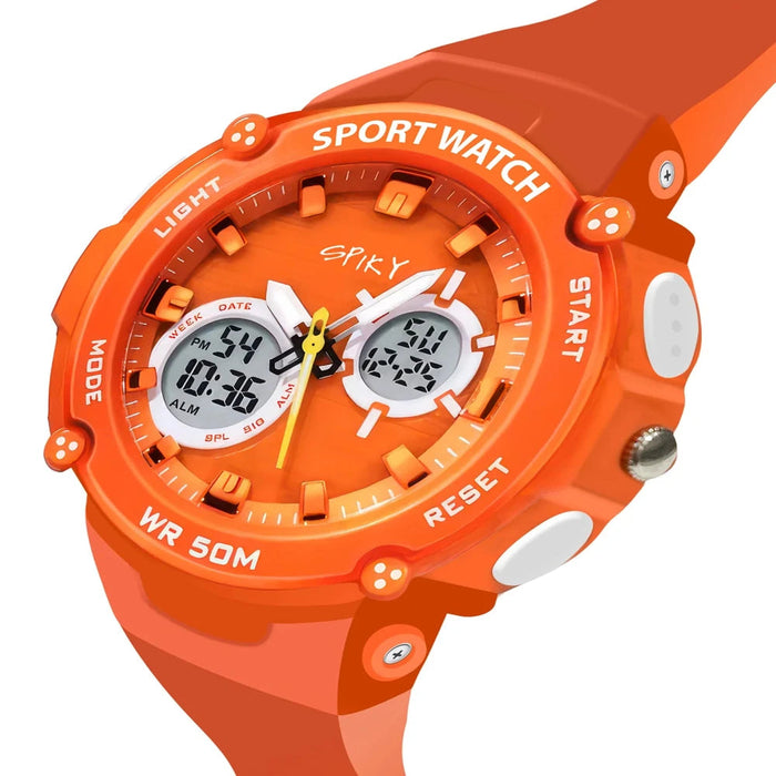 Spiky SPKEVA29 Round Multifunctional Digital Sports Watch-Novelty Toys-Spiky-Toycra