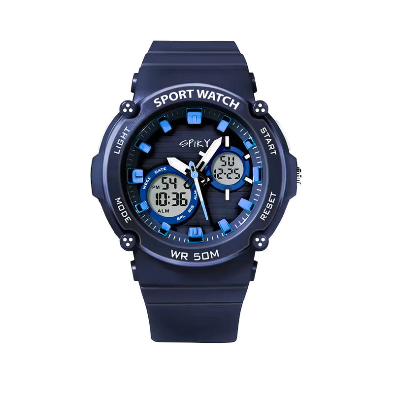 Spiky SPKEVA29 Round Multifunctional Digital Sports Watch