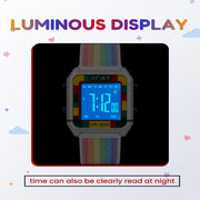 Spiky SPKEVA47 Rectangle Digital Sports Watch For Kids