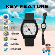 Spiky SPKEVA48 Rectangle Stylish Analog Watch For Kids