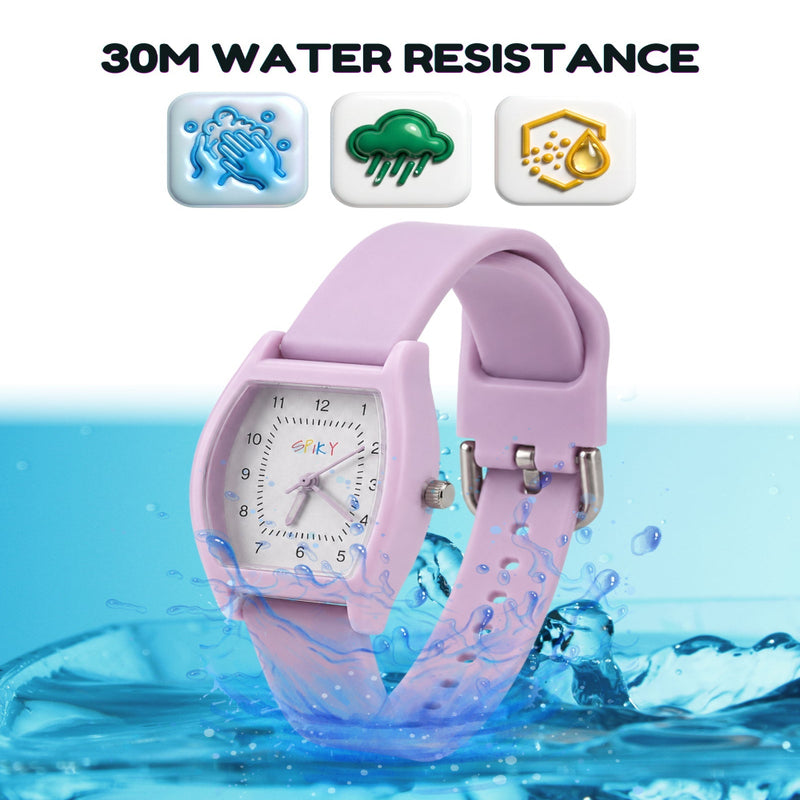 Spiky SPKEVA48 Rectangle Stylish Analog Watch For Kids