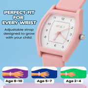 Spiky SPKEVA48 Rectangle Stylish Analog Watch For Kids