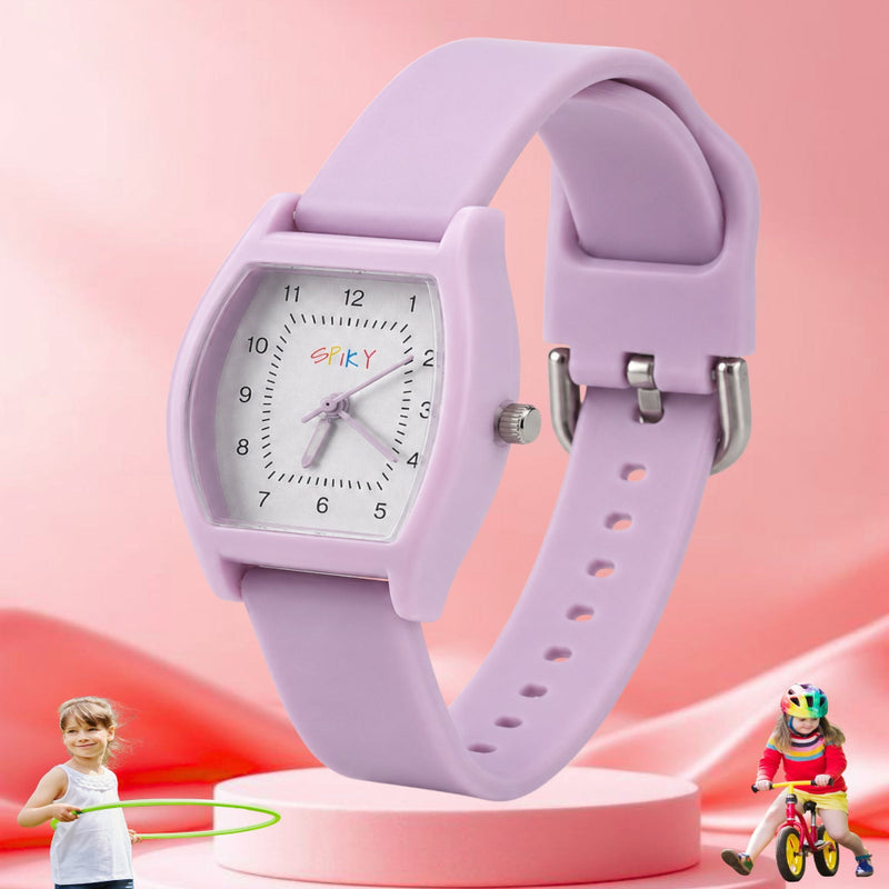 Spiky SPKEVA48 Rectangle Stylish Analog Watch For Kids