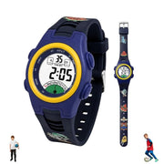 Spiky SPKEVA52 Round Digital Sports Watch