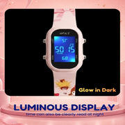 Spiky SPKEVA53 Rectangle Kids Digital Watch