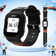 Spiky SPKEVA53 Rectangle Kids Digital Watch