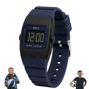 Spiky SPKEVA61 Unique Rectangle Dial Sports Watch With AlarmDay & Date Calendar