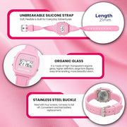 Spiky SPKEVA62 Square Digital Watch