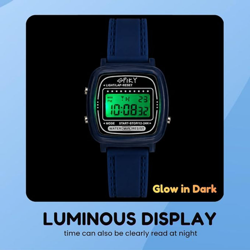 Spiky SPKEVA62 Square Digital Watch