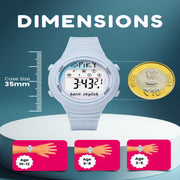 Spiky SPKEVA64 Round Digital Sports Watch For Kids