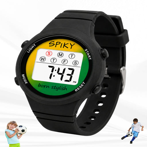 Spiky SPKEVA64 Round Digital Sports Watch For Kids