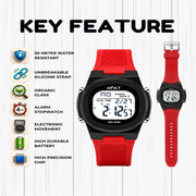 Spiky SPKEVA65 Digital Watch For Boys & Girls Round Sports Dial