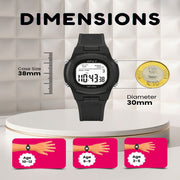 Spiky SPKEVA65 Digital Watch For Boys & Girls Round Sports Dial