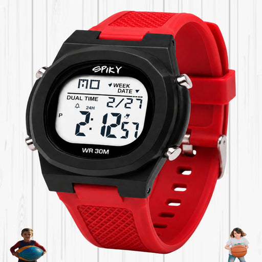 Spiky SPKEVA65 Digital Watch For Boys & Girls Round Sports Dial