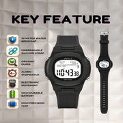 Spiky SPKEVA65 Digital Watch For Boys & Girls Round Sports Dial