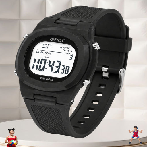 Spiky SPKEVA65 Digital Watch For Boys & Girls Round Sports Dial