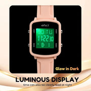 Spiky SPKEVA68 Square Digital Watch For Kids Boys & Girls