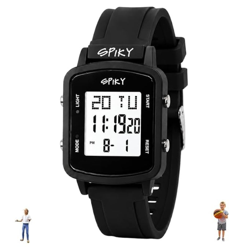 Spiky SPKEVA68 Square Digital Watch For Kids Boys & Girls