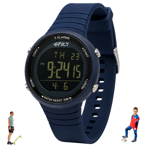 Spiky SPKEVA70 Square Digital Sports Watch