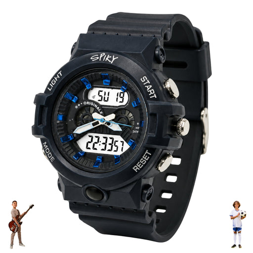 Spiky SPKEVA71 Round Analog Digital Sports Watch