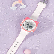 Spiky Spkeva12 Round Cat Shaped Sports Digital Watch