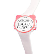 Spiky Spkeva12 Round Cat Shaped Sports Digital Watch