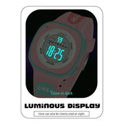 Spiky Spkeva15 Unique Square Digital Watch For Kids