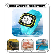 Spiky Spkeva16 Unique Square Digital Watch For Kids
