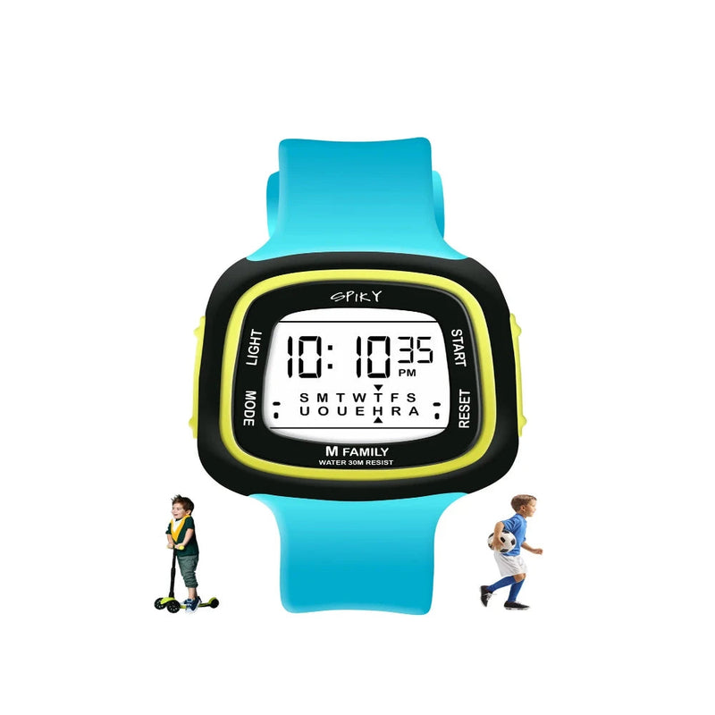 Spiky Spkeva16 Unique Square Digital Watch For Kids