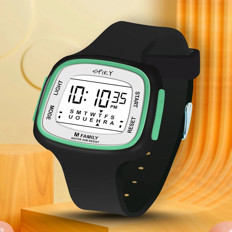 Spiky Spkeva16 Unique Square Digital Watch For Kids