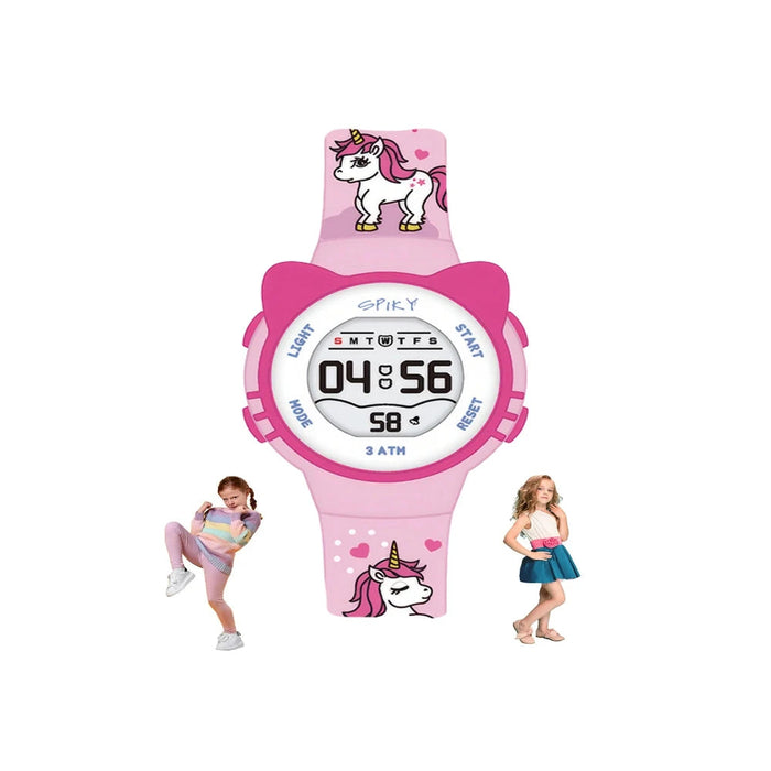 Spiky Spkeva17 Round Cat Shaped Sports Digital Watch-Novelty Toys-Spiky-Toycra