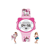 Spiky Spkeva17 Round Cat Shaped Sports Digital Watch