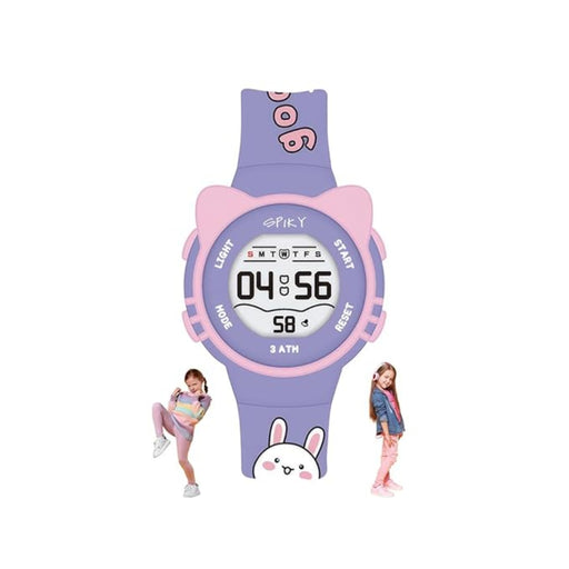 Spiky Spkeva17 Round Cat Shaped Sports Digital Watch