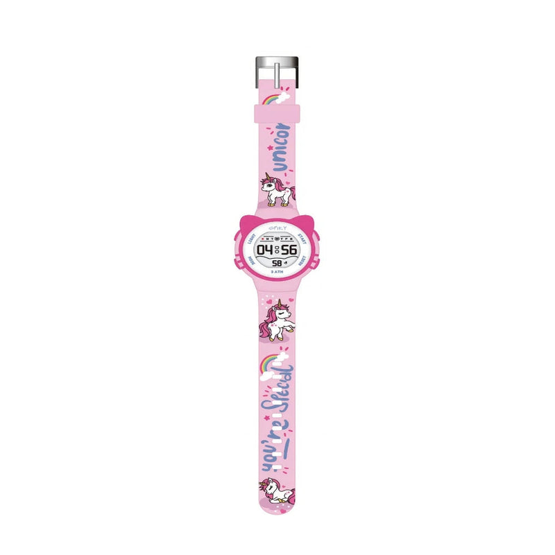 Spiky Spkeva17 Round Cat Shaped Sports Digital Watch