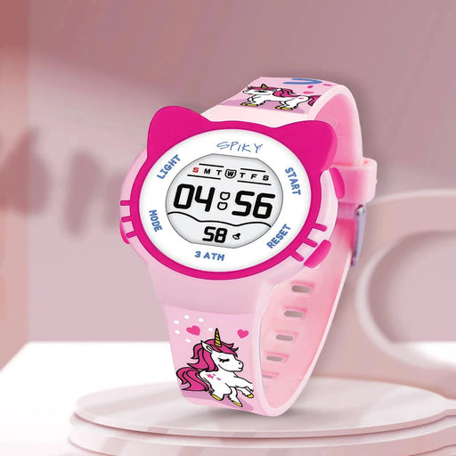 Spiky Spkeva17 Round Cat Shaped Sports Digital Watch-Novelty Toys-Spiky-Toycra