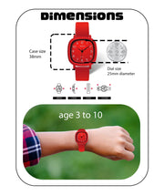 Spiky Spkeva19 Square Analog Watch For Kids