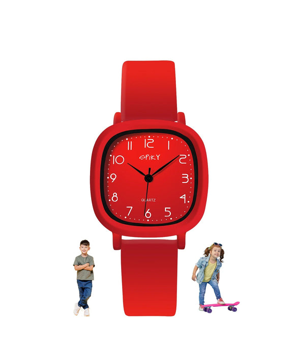 Spiky Spkeva19 Square Analog Watch For Kids-Novelty Toys-Spiky-Toycra