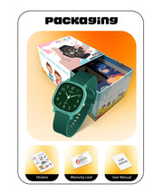 Spiky Spkeva19 Square Analog Watch For Kids