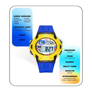 Spiky Spkeva20 Unique Round Digital Sports Watch