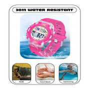 Spiky Spkeva20 Unique Round Digital Sports Watch